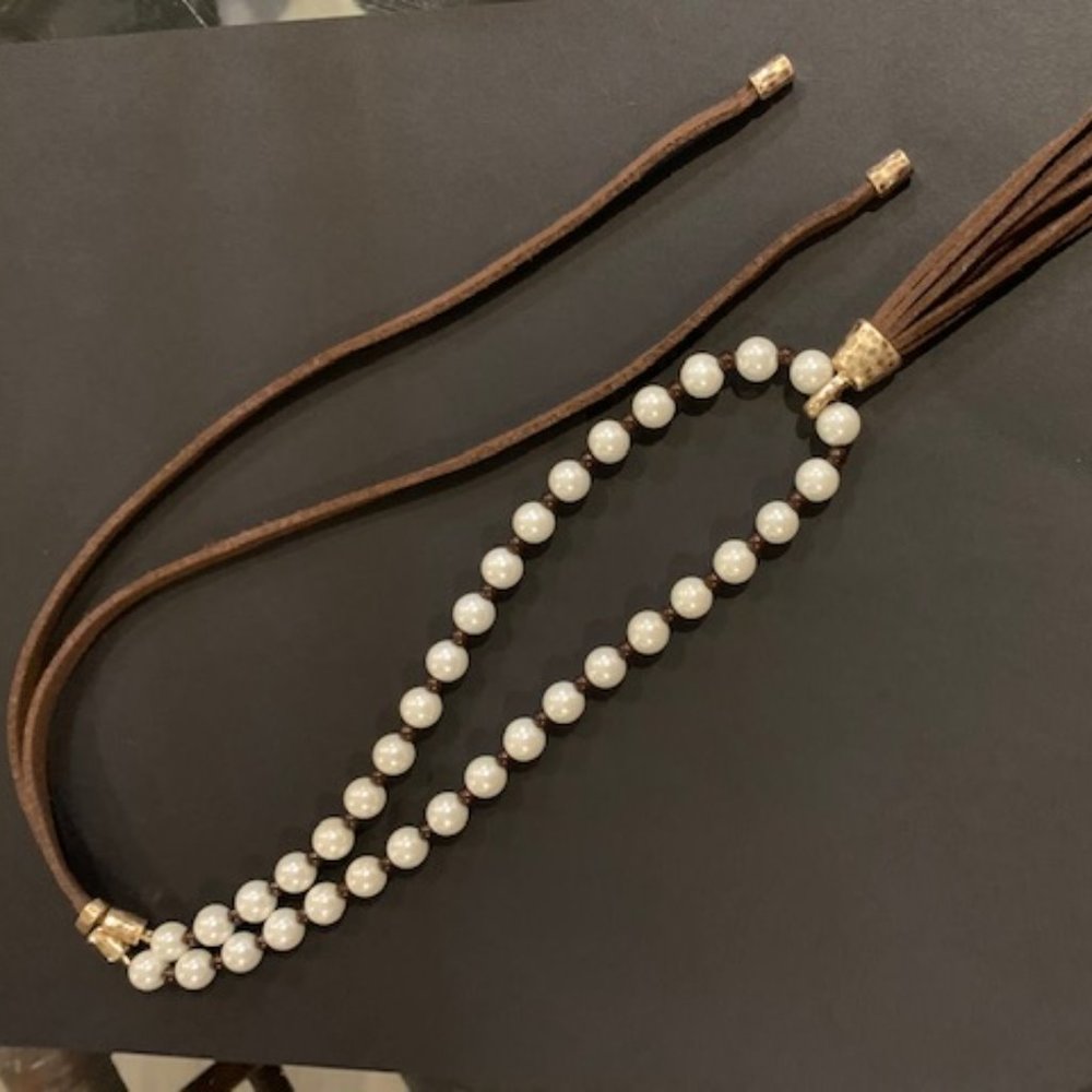 Suede Necklace